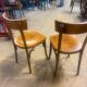 Pair of old bistro chairs