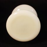 White opaline vase