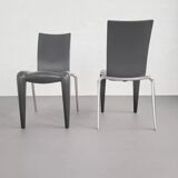 Set of 6 Louis 20 chairs, 90s design by Philippe Starck for Vitra