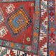 Kazak ancient Caucasian carpet 140x300 cm