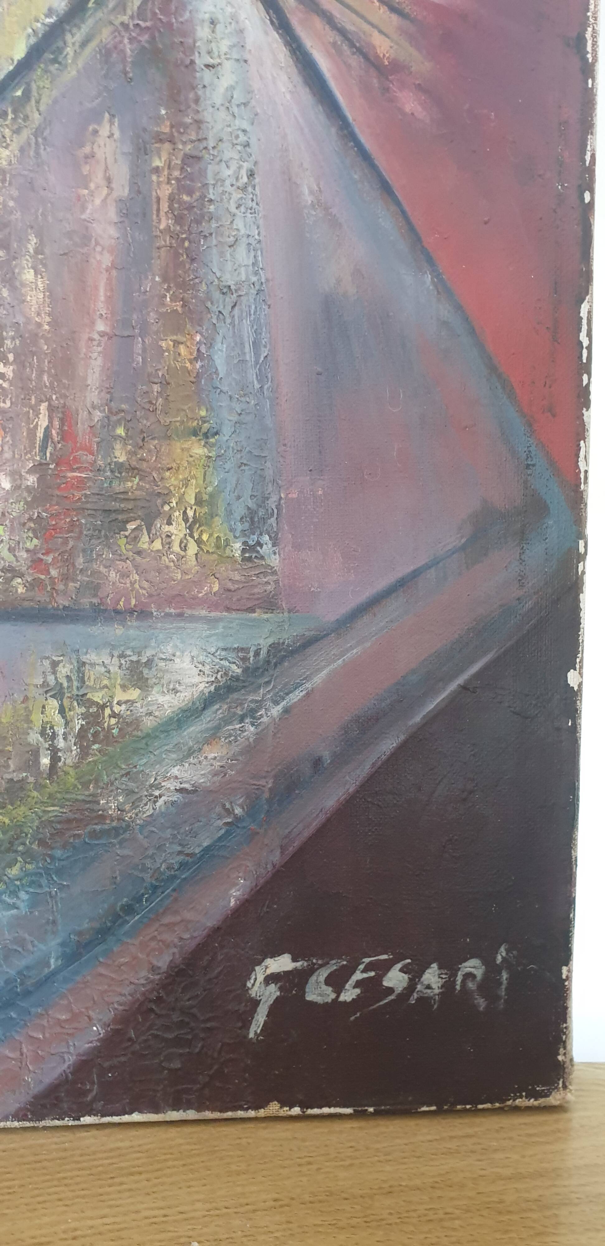 Peinture Georges Cesari, XXème s.