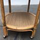 Vintage service dessert in Italian rattan and bamboo by Dal Vera.
