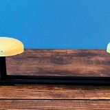 Metal wall coat rack with 4 hooks