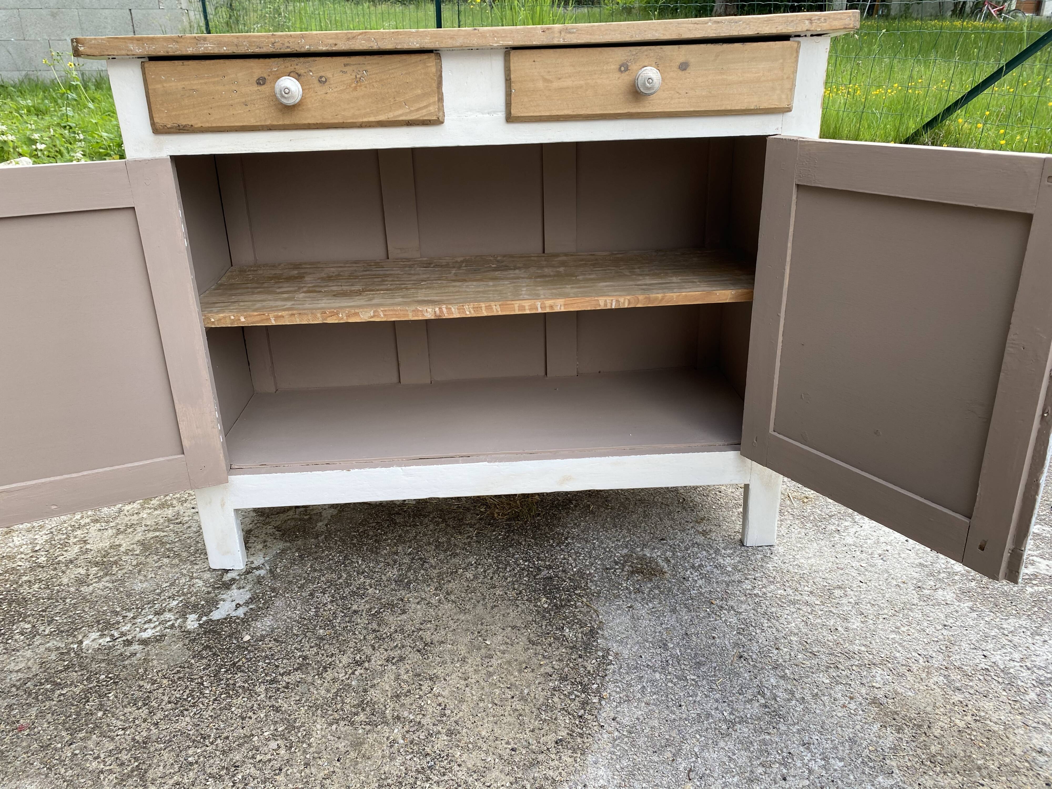 Parisian buffet patinated