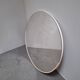 1970s Czechoslovakian Round Wall Mirror with Beige Frame