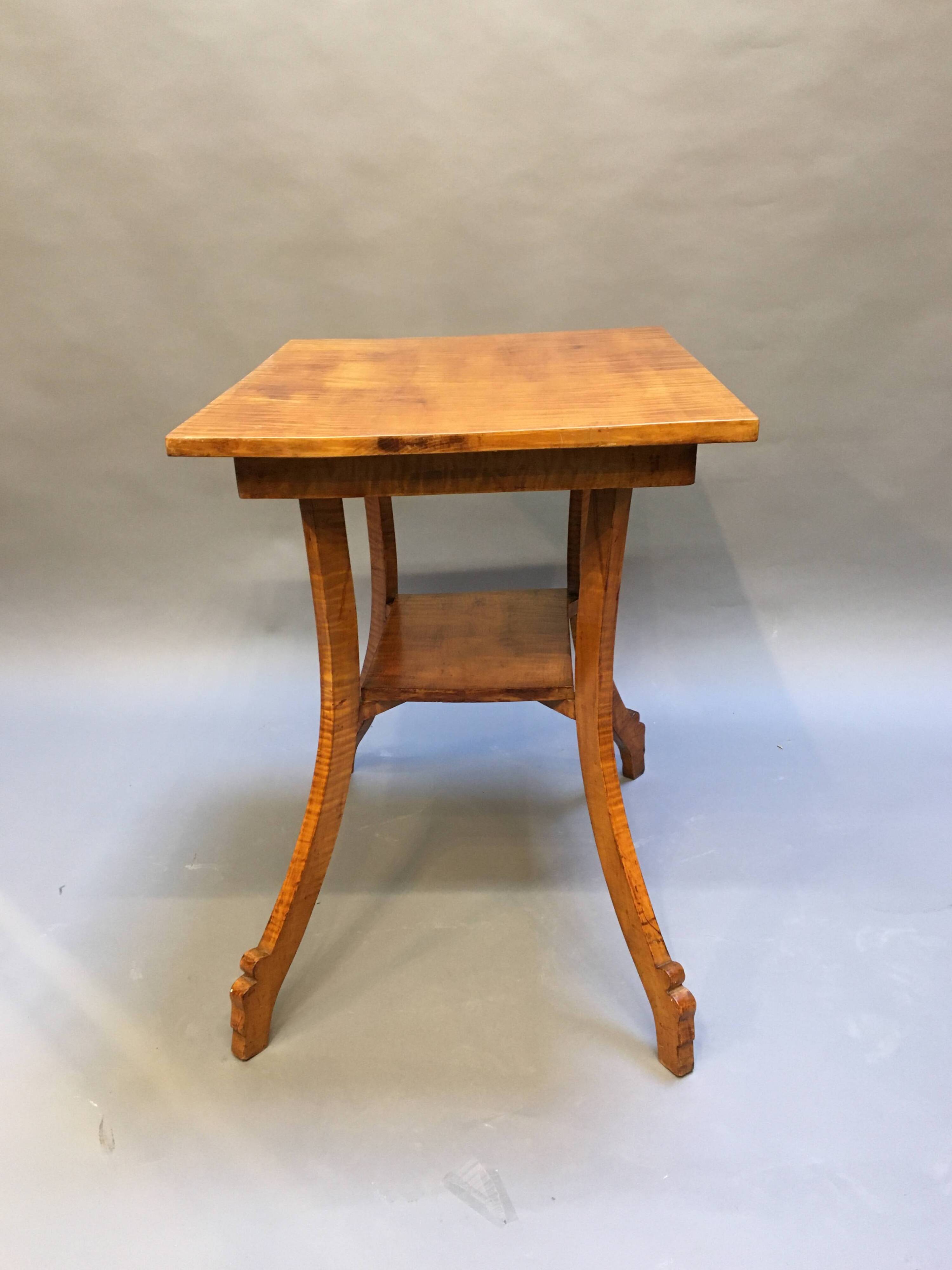 Art Deco karelian birch Table