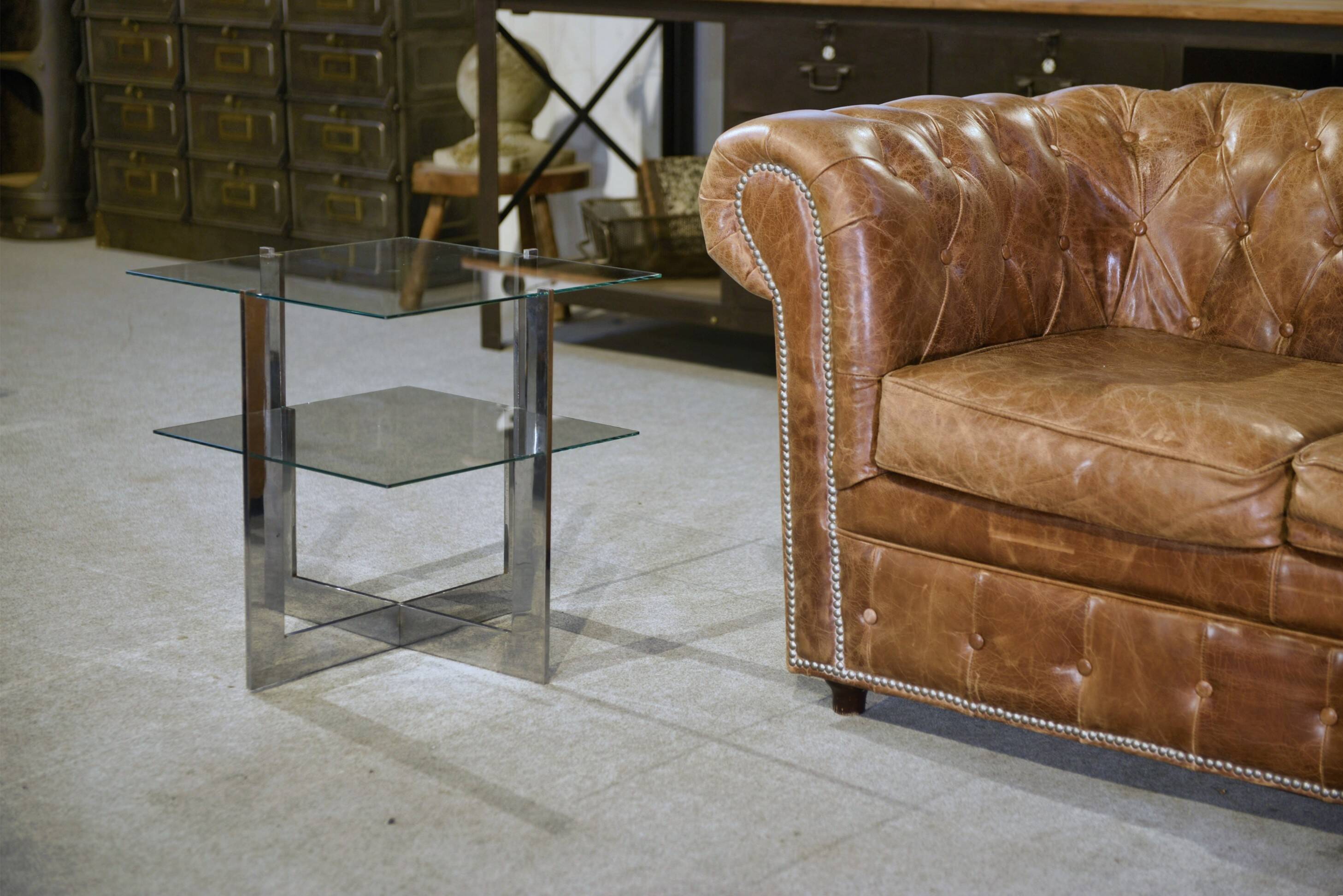 Pair of 1950s design coffee tables