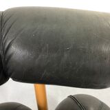 Fauteuil en cuir par Peter Opsvik pour Stokke, Norvège