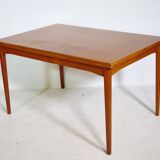 Mid-Century Teak Dining Table from Denmark, Extendable, 1960s