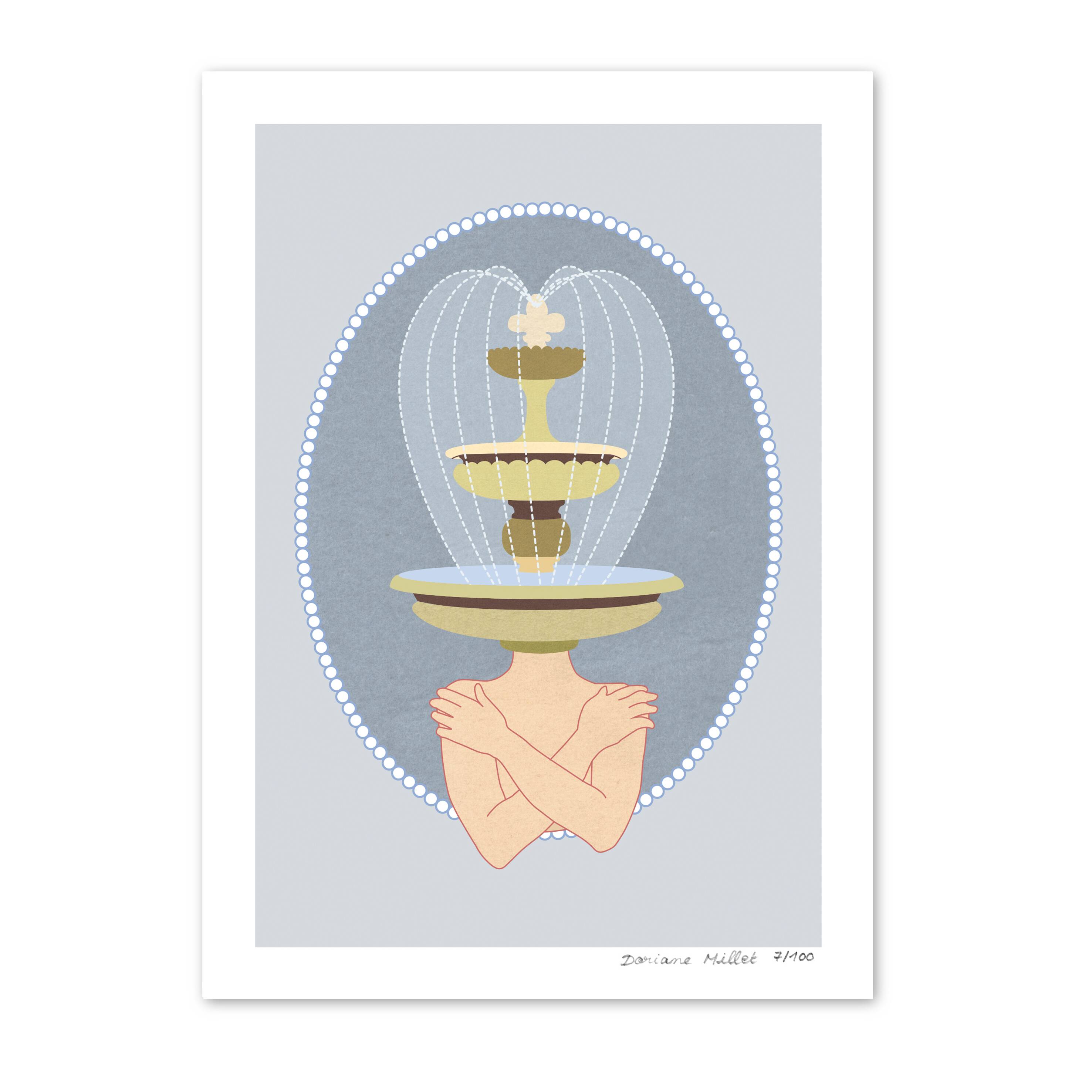 The Sensitive, art print 13x18 cm, limited edition