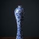 Meiping Vase Blue and White Porcelain — Gourd and Scroll Patterns