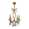 Lustre en cristal 4 branches