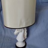 1970s ceramic horse lamp