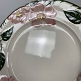 Set of 9 Villeroy & Boch "Wild Rose" dessert plates, 1970