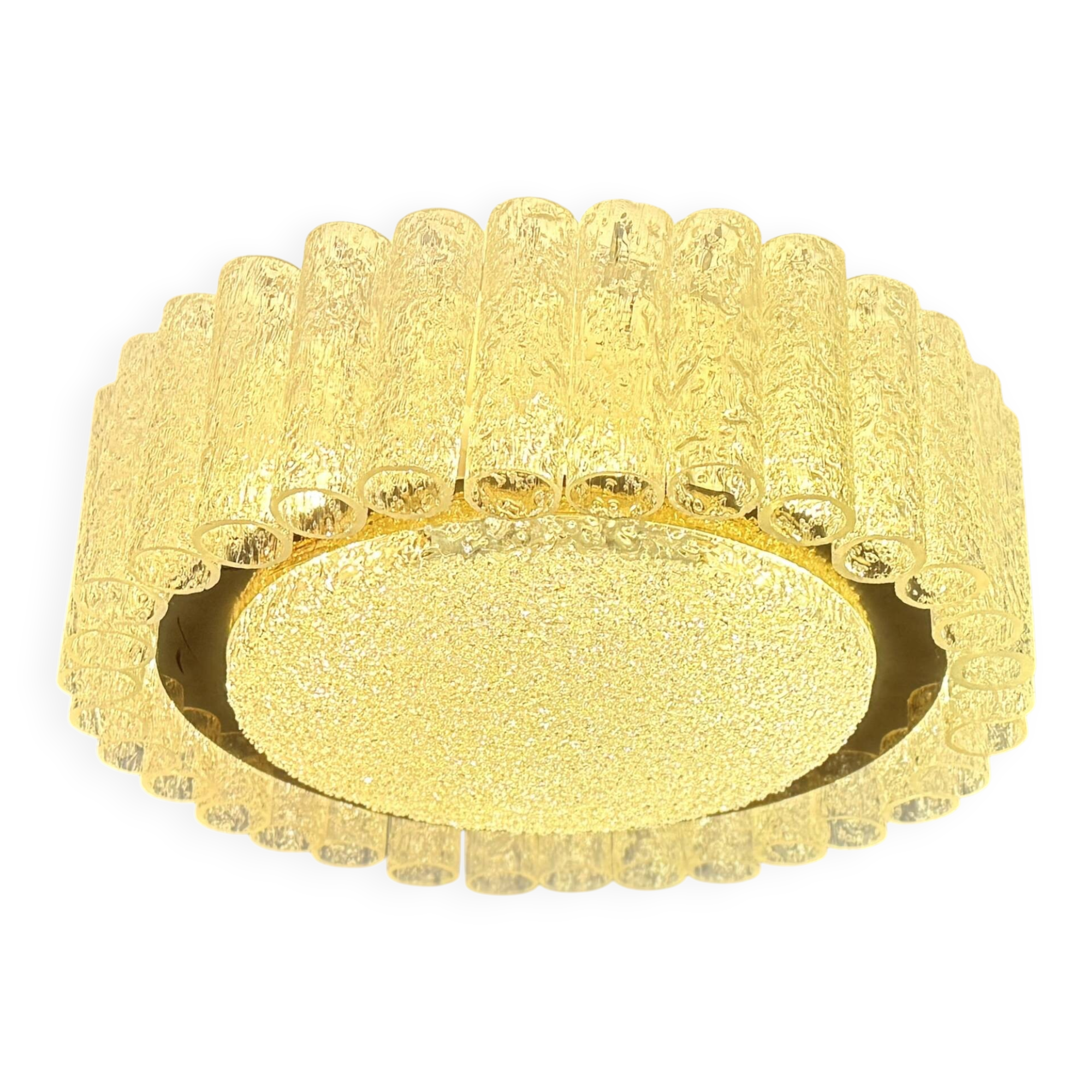 Doria Leuchten Murano Glass Ceiling Lamp