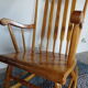 Rocking-chair fan folder