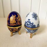 Oeufs en Porcelaine Boite à Bijoux