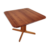 Table à manger avec rallonges en teck de Niels Möller, Dänemark années 60/70