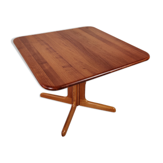 Table à manger avec rallonges en teck de Niels Möller, Dänemark années 60/70