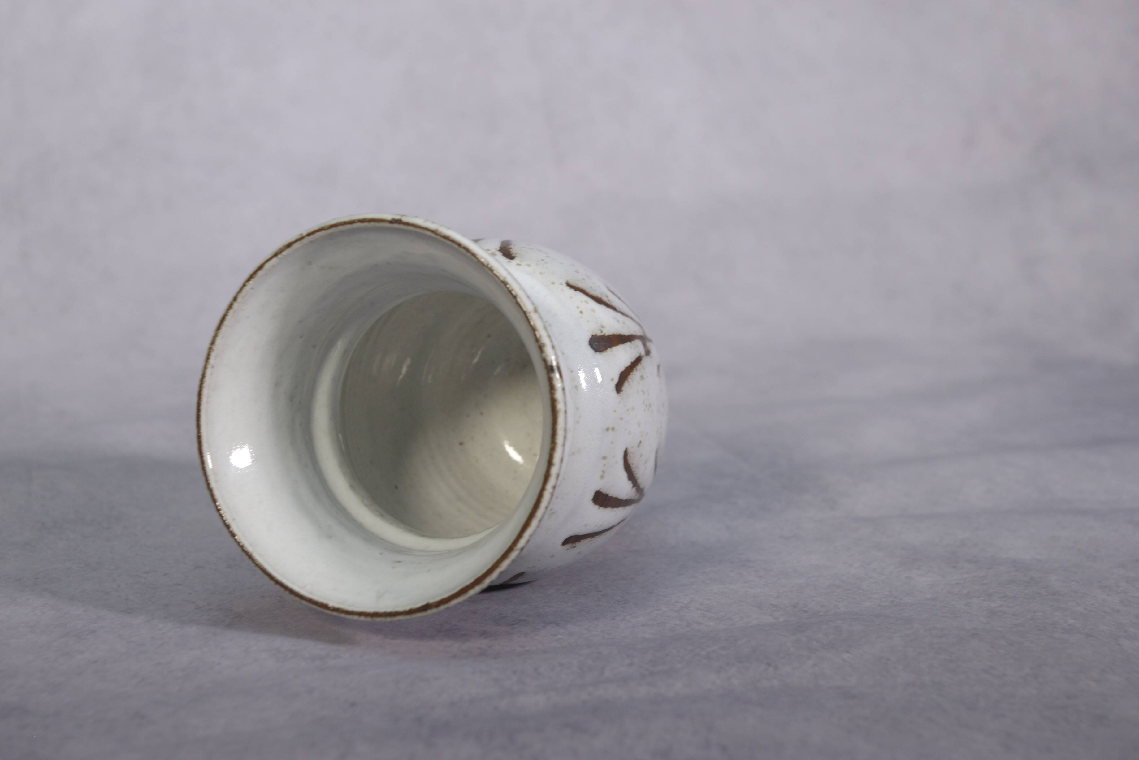 Ceramic vase by Alain Granet in VALLAURIS 1960s