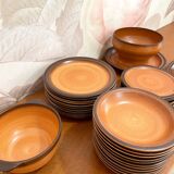 Stoneware service - St Amand earthenware - Meylan model