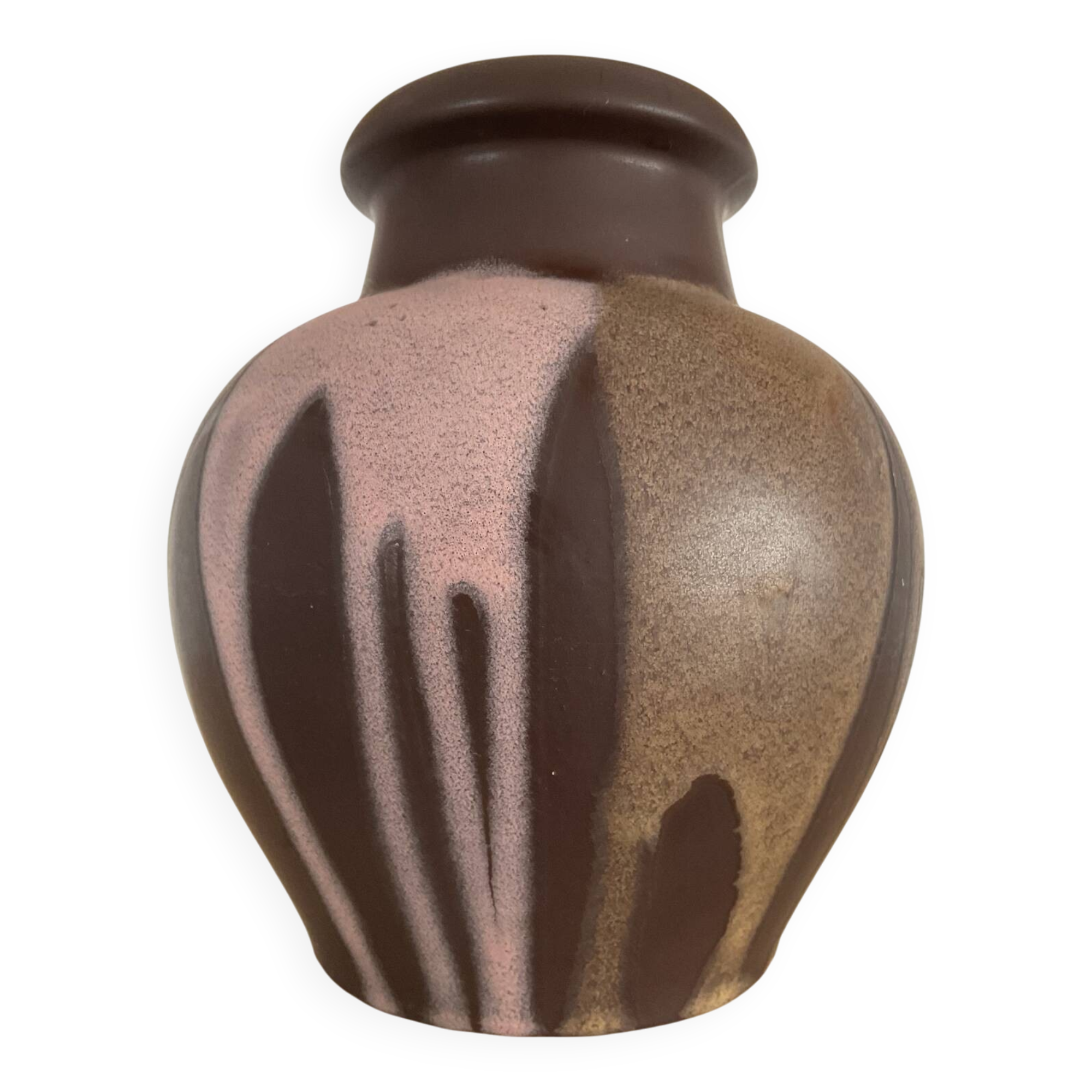 Vase boule vintage Scheurich Keramik W.Germany