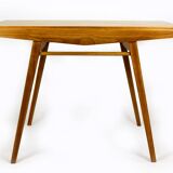 Restored Ash Veneered Extendable Dining Table, 1960s