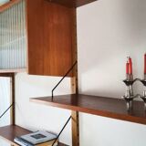 Modular Scandinavian wall shelf – Danish design from the 1970s