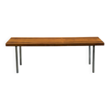 Coffee Table in Rosewood & Chrome, 1960s