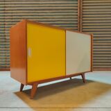 Buffet U 452 Yellow by Jiri Jiroutek for Interier Praha 1960