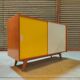 Buffet U 452 Yellow by Jiri Jiroutek for Interier Praha 1960