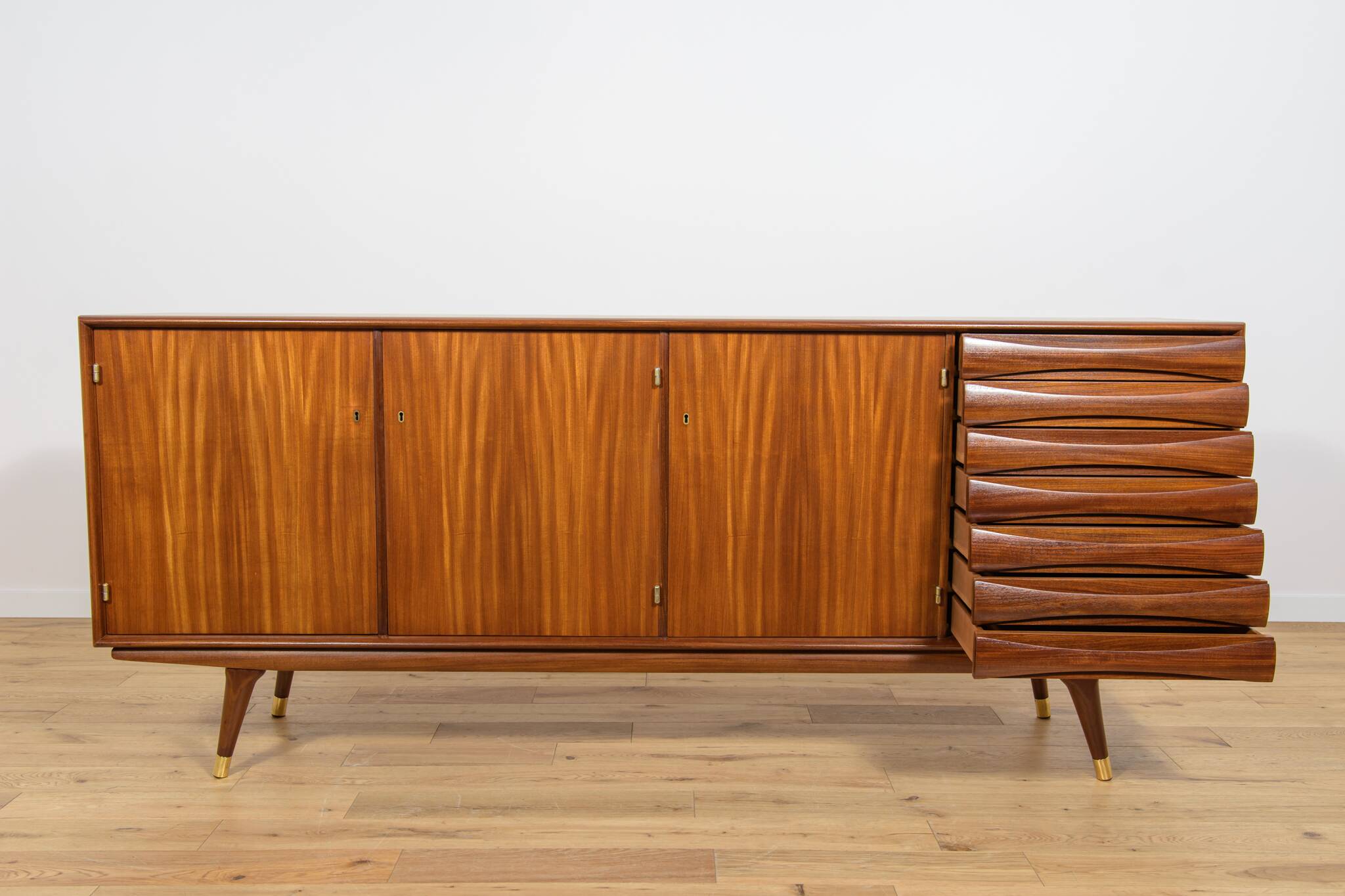 Mid Century Sideboard by by Sven Andersen, Sven Andersen Möbelfabrik Stavanger, Norway, 1960s.