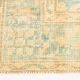 Orange vintage turkish rug, 6x9 feet vintage pastel orange carpet