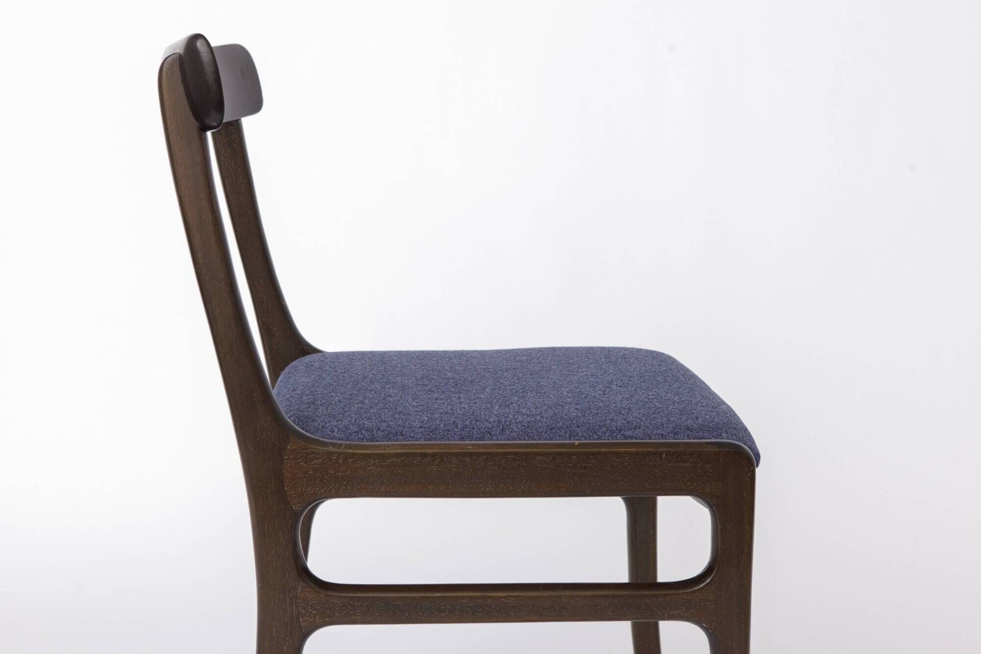 Ole Wanscher Dining Chair for Poul Jeppesen | Danish Mid-Century Mahogany