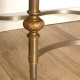 Jansen or Ramsay coffee table, 1940s/1950s, onyx and bronze
