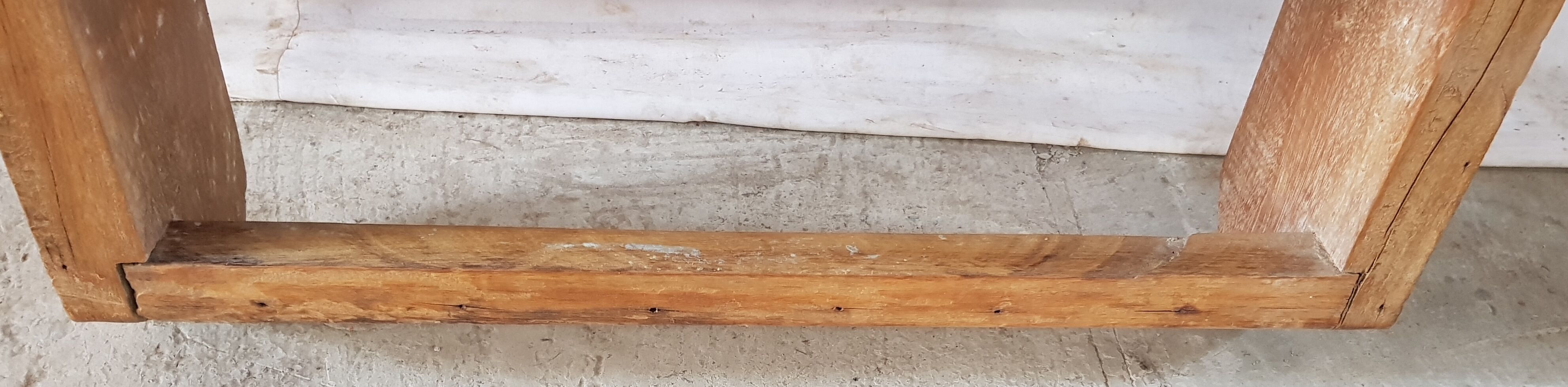 Old staircase in teak