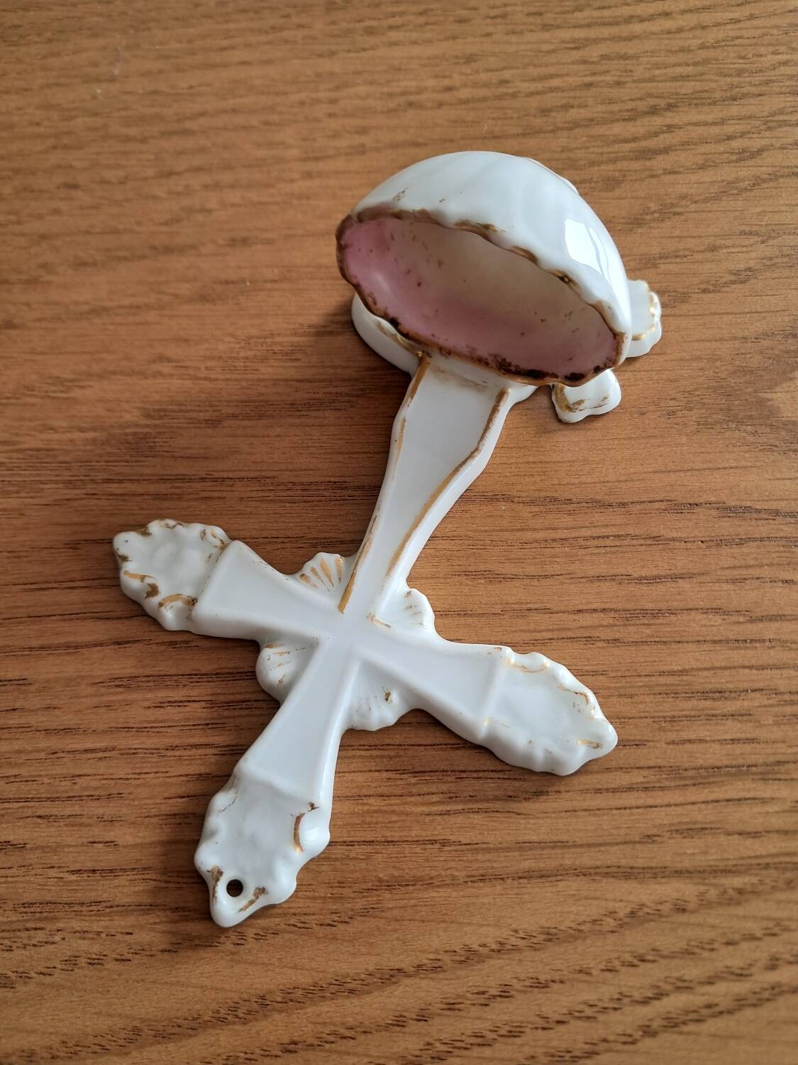 Old holy water stoup