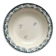 Round, hollow ironstone dish "Milan" Creil and Montereau