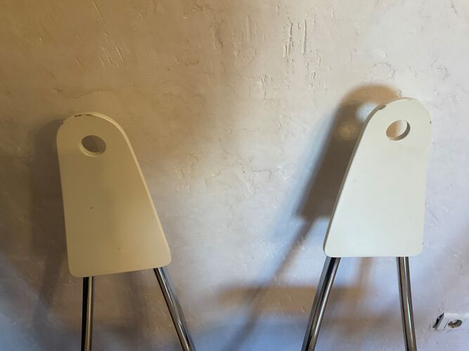 4 chaises Aria design Mirima simili cuir
