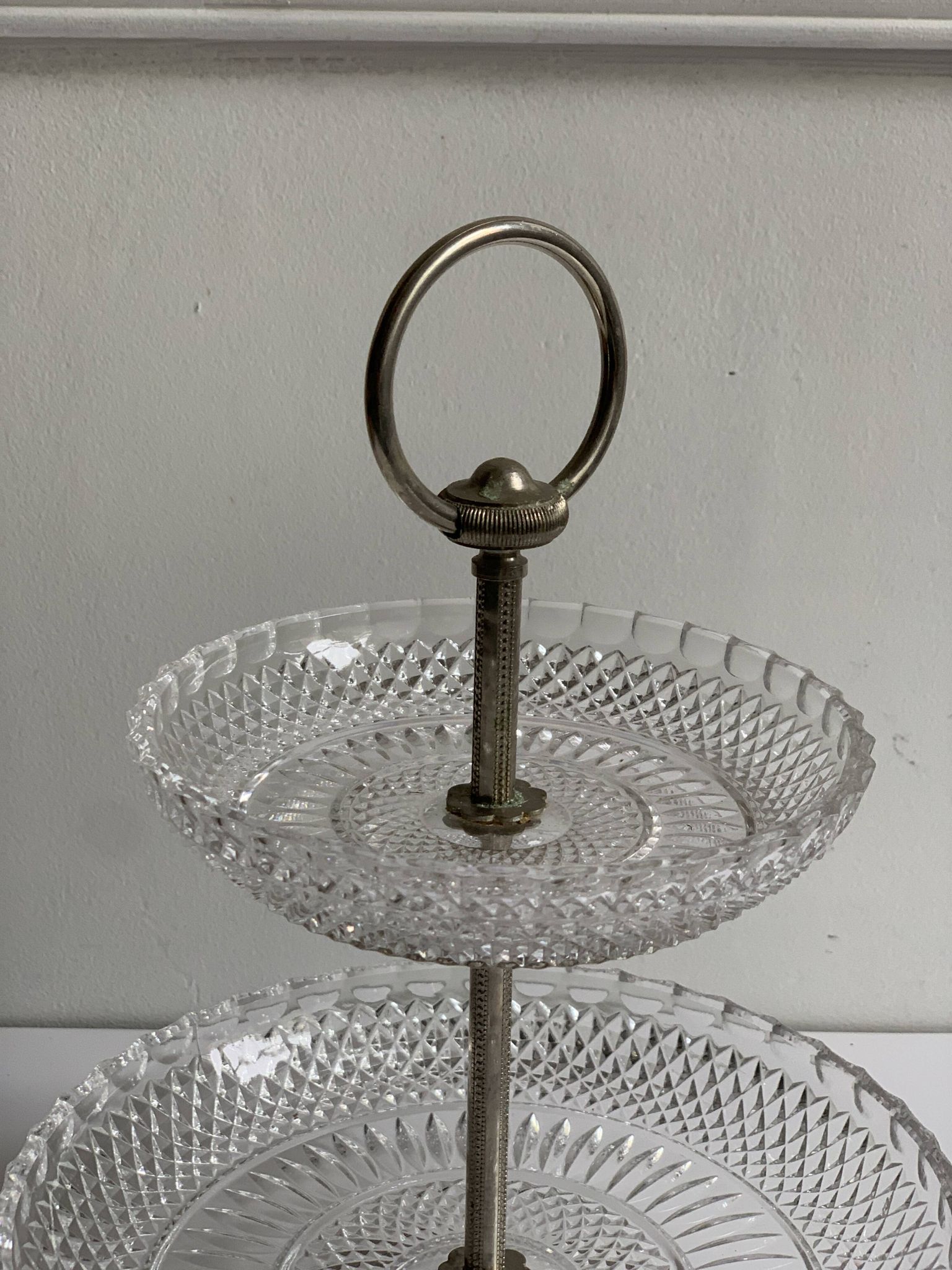 Présentoir mignardise en cristal