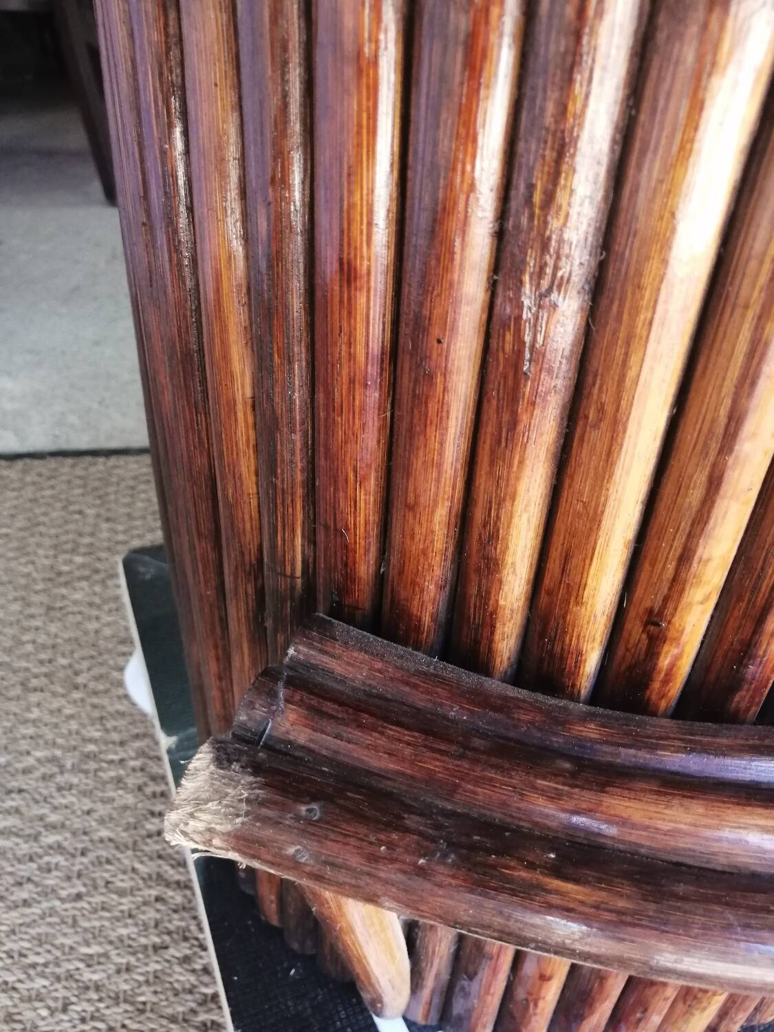 Bamboo and rattan tiki bar, 1940