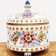 Vintage polychrome box'70 made of Delft ceramic. In perfect condition.