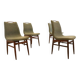 Set of 4 dining chairs 'Burgerwei' - new upholstery