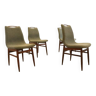 Set of 4 dining chairs 'Burgerwei' - new upholstery