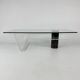 Postmodern Italian Marble and Glass Coffee Table, 1990s