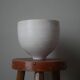Japandi ceramic salad bowl, second-hand artisanal pottery