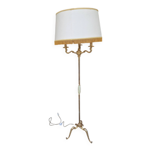 lampadaire laiton vintage