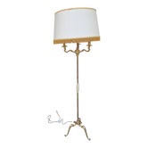 Lampadaire laiton vintage