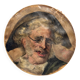 Tondo, portrait of a juggler by Benito Belli