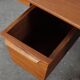 Coffeetable sewing table by Arne Wahl Iversen Danish design teak